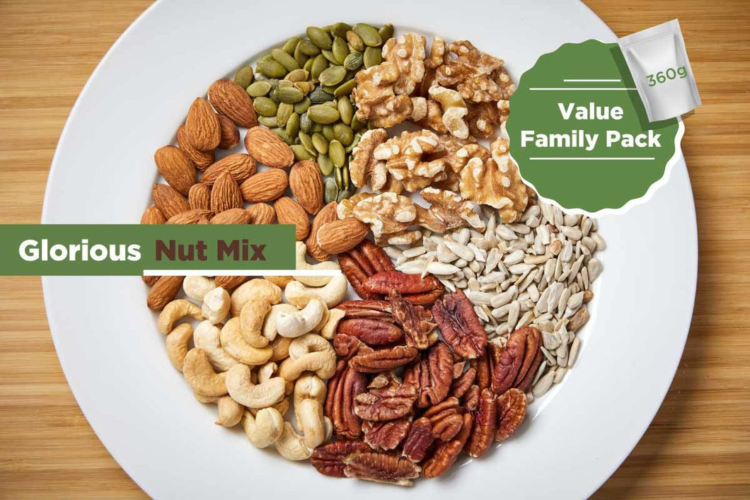 Glorious Nut Mix - VFP (360g) - edibee.co