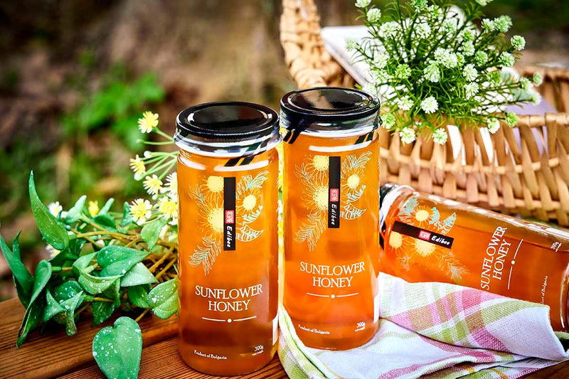Sunflower Honey (320g) - edibee.co