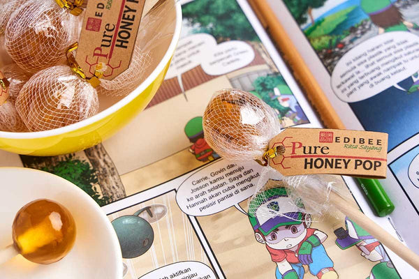 Honey Pop Pure (18g) - edibee.co