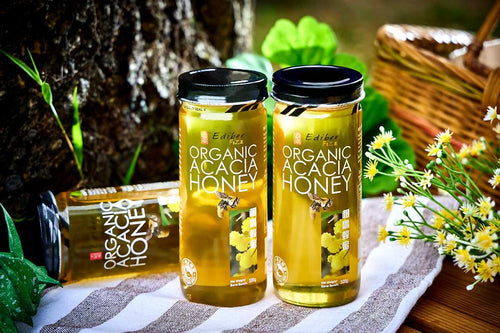 Organic Acacia Honey (320g) - edibee.co