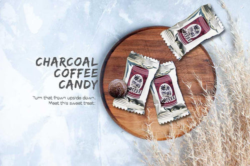 Charcoal Coffee Candy (140g) - edibee.co